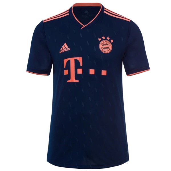 Camiseta Bayern Munich Tercera equipación 2019-2020 Azul Marino